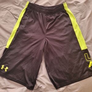 Under Armour Boys Black Shorts